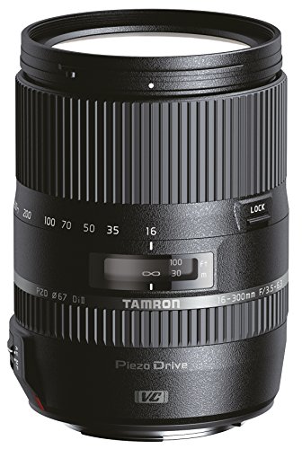Tamron AF 16-300 mm Obiettivo Ultra-Zoom, Macro per APS-C Nikon, F 3.5-6.3 Di il VC e PZD