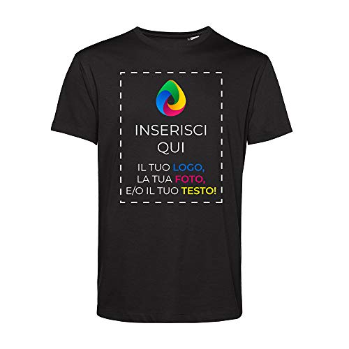 Teetaly Maglietta T-Shirt con Stampa Personalizzata- 100% Cotone Or...