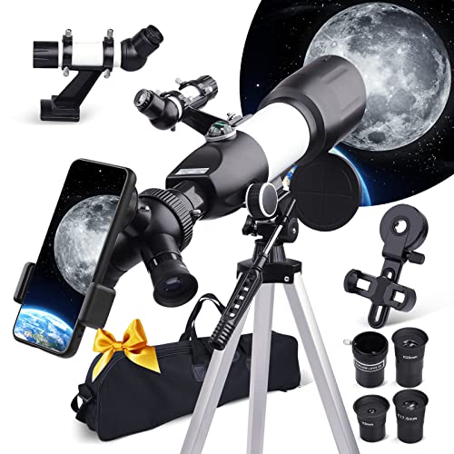 Telescopio Astronomico Professionale Kit Completo per Bambini Principianti Adulti 70-400