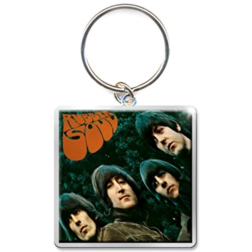 The Beatles  Rubber Soul Album  Photo Print Keychain