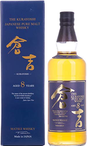 The Kurayoshi Matsui Whisky 8 Years Old Pure Malt Whisky 43% Vol. 0,7l in Giftbox