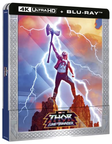 Thor: Love And Thunder - 4K Steelbook (Bd 4K + Bd Hd) + Card Lentic...