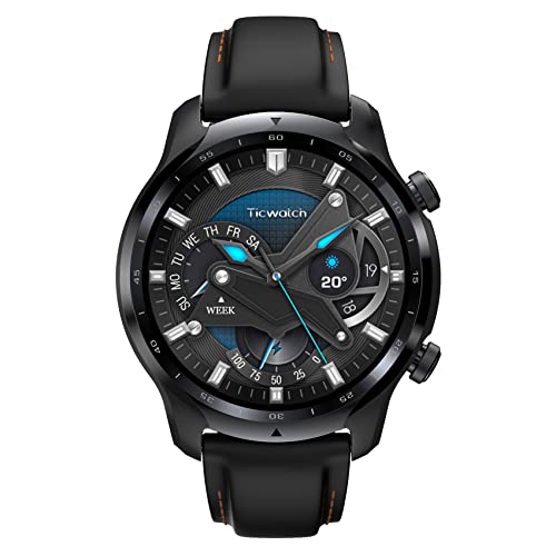 Ticwatch Smartwatch Pro 3 LTE, Wear OS di Google, piattaforma Qualc...