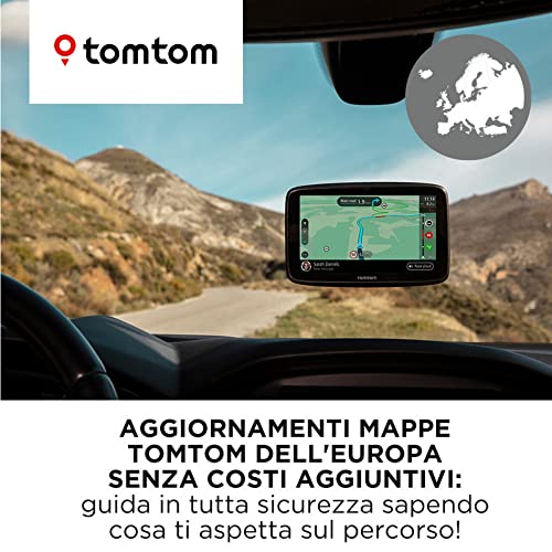 TomTom Navigatore Satellitare per Auto GO Classic, 6 Pollici, con T...