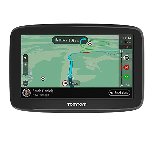 TomTom Navigatore Satellitare per Auto GO Classic, 5 Pollici, con Traffico, Tutor e Autovelox di Prova, Mappe Europa, Aggiornamenti Tramite WiFi, Supporto Reversibile Integrato