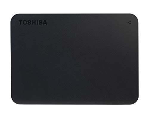 TOSHIBA HDTB410EK3AA Canvio Basics, Disco Rigido Esterno Portatile, USB 3.2, 1 TB, Nero