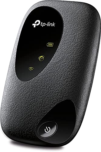 TP-Link M7000 Mobile WiFi 4G LTE Cat4, Velocità di Download 150Mbps, Modem WiFi con Sim, Batteria Ricaricabile, Nessuna Configurazione Necessaria, Vincitore del Premio Red Dot Design