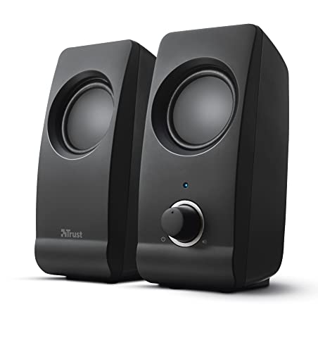 Trust Remo 2.0 Speaker Set, Nero, 18.5 x 19.5 x 8.5 cm; 600 grammi...