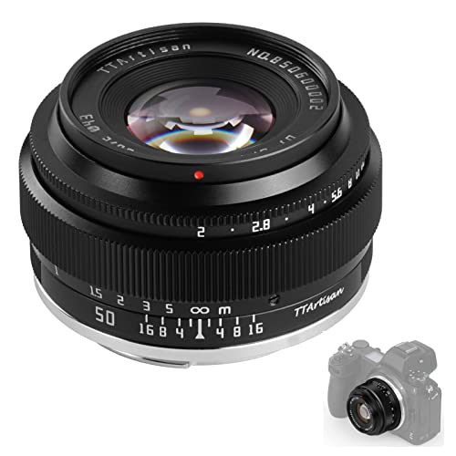 TTArtisan Obiettivo F2 da 50 mm per fotocamere mirrorless Solo per ...