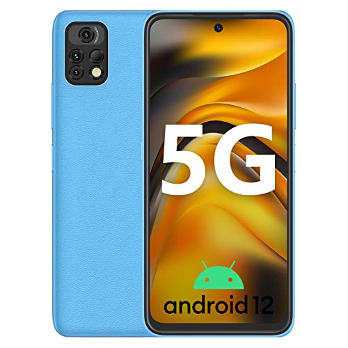 UMIDIGI A13 Pro 5G Smartphone Android 12 Cellulari Offerta 8GB+128GB,Display 90Hz 6,5 FHD+Unlock Telefono Cellulare AI 48MP+24MP,Batteria 5150mAh,Dual 5G SIM NFC GPS Italia Smartphone Octa Core (Blu)
