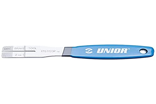 Unior U627086, Utensile 2 In 1 Per Freni A Disco Unisex Adulto, Blu (Blue), Taglia unica