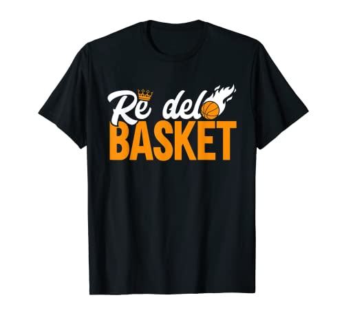 Uomo Cestista Re Del Basket Squadra Di Basket Maglietta...