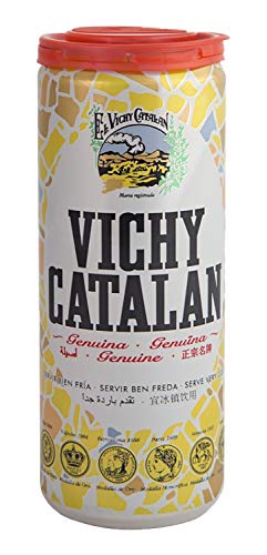 Vichy Catalan - Acqua minerale frizzante - 330 ml (24 lattine)