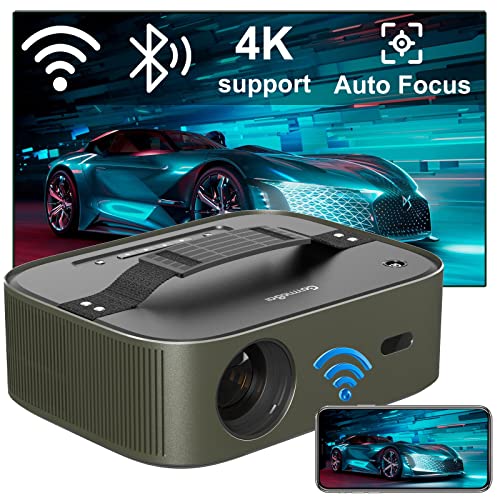 Videoproiettore 4k Supporta 400 ANSI, GammaBai Vast Proiettore Completamente Automatico, 5G Wifi Bluetooth Dolby Sound, Full HD 1080P Nativo,Proiettore per PS5,Tv,Android,IOS,Office ecc