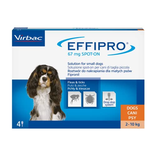 Virbac 104070014 Effipro  Dog 4Pip Small 2-10 kg