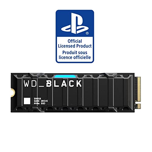 WD_BLACK SN850 2TB NVMe SSD - Ufficialmente Concessa In Licenza per PS5 Consoles - fino a 7000MB s