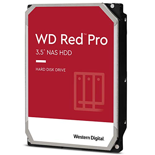 WD Rosso Pro 8TB 3.5  NAS Hard Disk Interno, 7200 RPM, WD8003FFBX