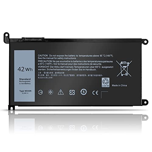 WDX0R Batteria Notebook per Dell Inspiron 15 5000 7000 5570 5379 5565 5567 5568 5578 5579 7573 7570 7579 7586 7580 7569 7560 13 5368 5378 7378 7368 7375 17 5767 P69g P69g001 Y3f7y Battery 11.4V 42WH