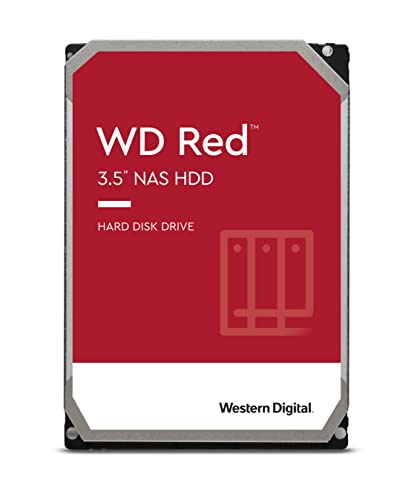 Western Digital WD Red 3 TB NAS hard disk interno 3.5 , 5400 RPM Class, SATA 6 Gb s, CMR, 64 MB Cache, WD30EFAX