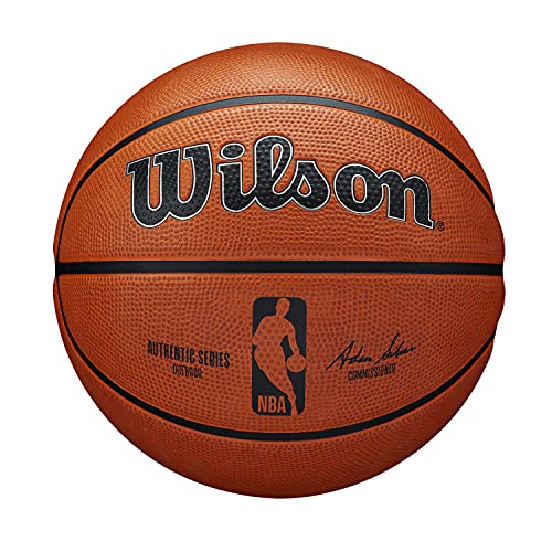 Wilson Pallone da Basket NBA AUTHENTIC SERIES OUTDOOR SZ7, Utilizzo...