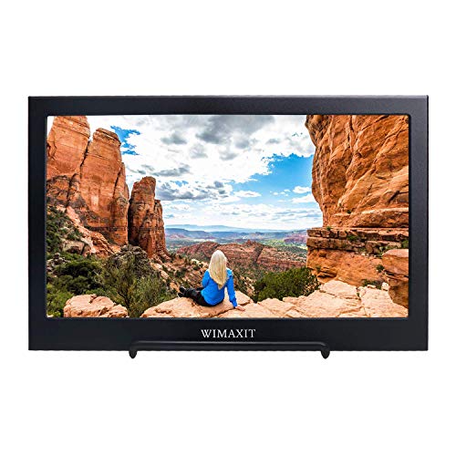 WIMAXIT - Monitor da 11,6”, 1920 x 1080, schermo da 16: 9, alimentazione USB, HDMI, Ultra Slim, doppio altoparlante, schermo per PS3, PS4, XBox Raspberry PI Switch e PC