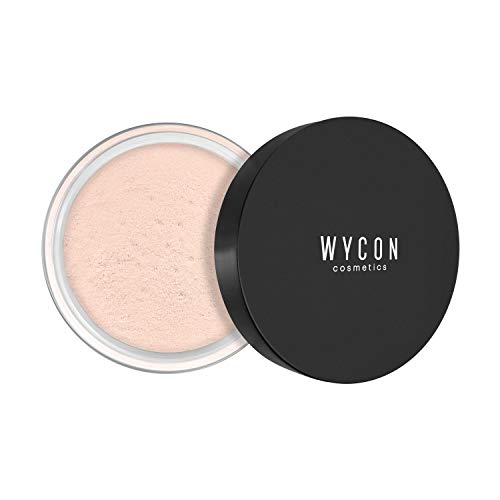 WYCON cosmetics PRIME & FINE, Cipria Polvere libera, Opacizzante leggero Finish Naturale e Luminoso, Vitamina E e Acido Ialuronico - 02 natural