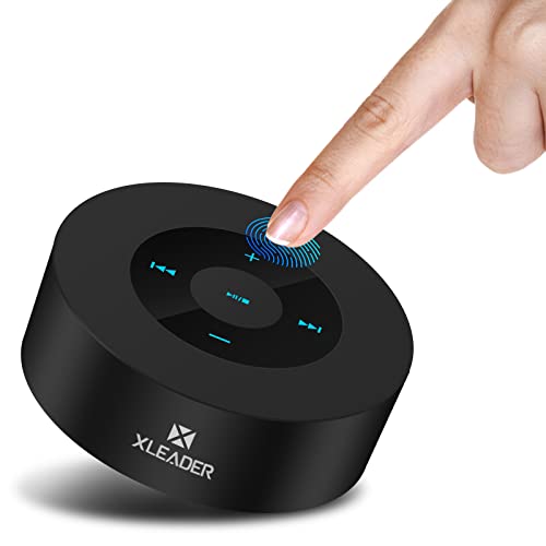 Xleader [Smart Touch] Altoparlante Wireless SoundAngel A8 (3rd Gen) 5W Bassi Piccolo Cassa con Custodia Impermeabile Viaggio Supporto per 15 Ore Microfono Scheda SD per Telefono Tablet Laptop Ufficio