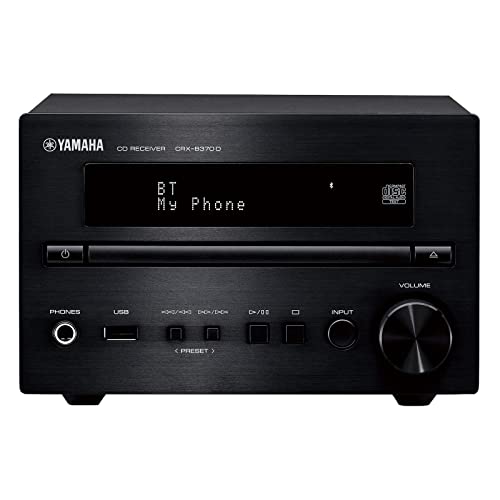 Yamaha CRX-B370D BLACK Amplificatore + Lettore Cd + Radio Dab + Usb 40+40W