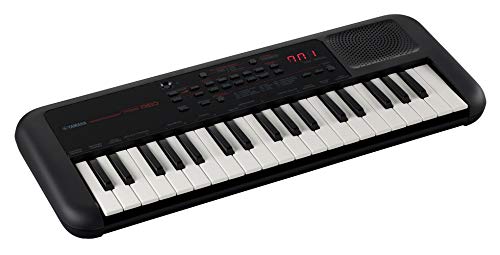 Yamaha Digital Keyboard PSS-A50 – Tastiera Digitale portatile e leggera – Con 37 tasti dinamici, connessione USB-MIDI – Effetti e suoni di qualità professionale – Nero