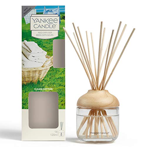 Yankee Candle Fragrant Reeds, Clean Cotton, 120 ml
