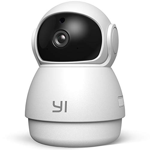 YI Dome Guard Telecamera da Interno 1080p, Videocamera Sorveglianza Wifi 360 gradi, Rilevamento di Movimento, Audio Bidirezionale, Visione Notturna a infrarossi, App per iOS Android Windows