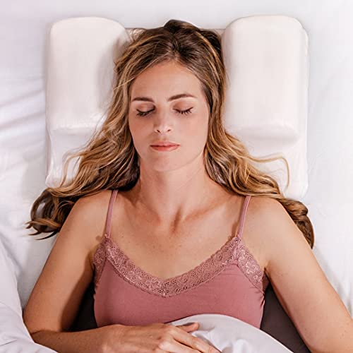YourFacePillow - Cuscino Memory Foam Antirughe, Antietà, Anti Acne – Cuscino Memory per Prevenzione delle Rughe – Guanciale Letto Per Dormire in Posizione Supina e Laterale (Standard)