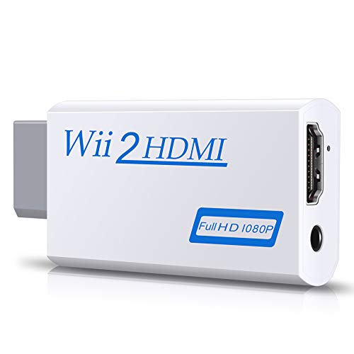 Zeato - Adattatore e convertitore Wii-HDMI, 1080P e 720P, uscita vi...