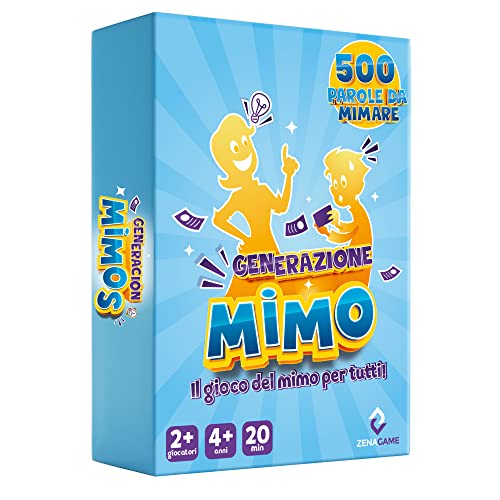 ZENAGAME Generazione Mimo Giochi da Tavolo - Gioco di Mimo - Giochi...