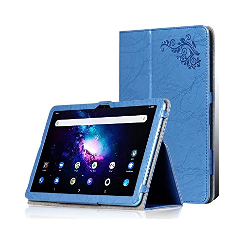 Zshion Custodia per tablet compatibile con Blackview Tab 11, in pelle PU di alta qualità, con supporto a libro per 11 10,36 pollici (blu)