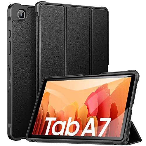 ZtotopCase Custodia per Samsung Galaxy Tab A7 10.4  2020 (SM-T500 T505 T507), ultra-sottile e leggera custodia in PU con funzione di spegnimento automatico, custodia per Samsung Galaxy Table A7, nero