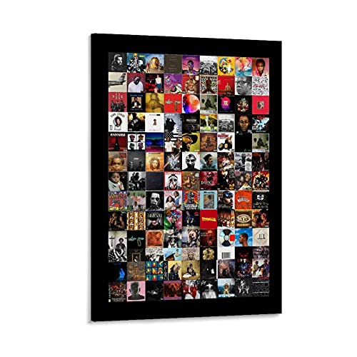 ZXCDS Hip Hop Album Covers - Poster artistico da parete, stampa artistica da parete moderna della famiglia, 20 x 30 cm
