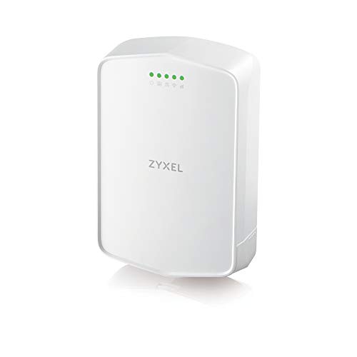 Zyxel Outdoor 4G LTE SIM Slot Unlocked WiFi Router, 150Mbps LTE-A, No configuration required, IP56 [LTE7240]