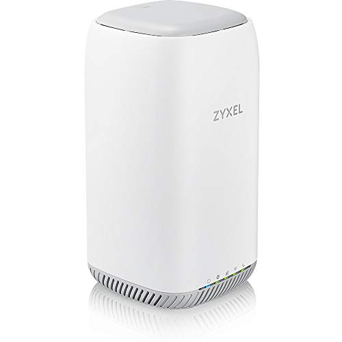 Zyxel Router Wi-Fi 4G LTE-A Indoor AC2050 Wifi Router | Condivisione Wi-Fi dual-band per 64 dispositivi | Supporta VoIP VoLTE | Sbloccato | Nessuna configurazione richiesta [LTE5388-M804]