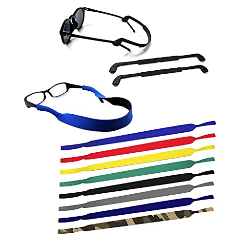 10 pezzi di cinturini per occhiali antiscivolo in neoprene (inclusi...
