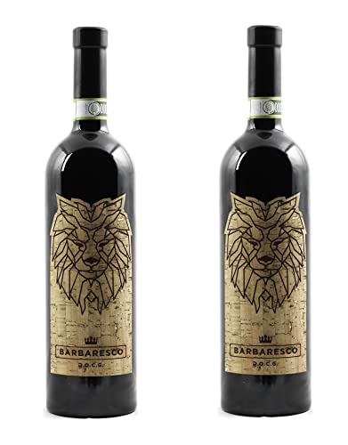 2 bottiglie di BARBARESCO DOCG 2019 Lebon Vino rosso 0,75 l - pregiata etichetta in sughero (2x750 ml)