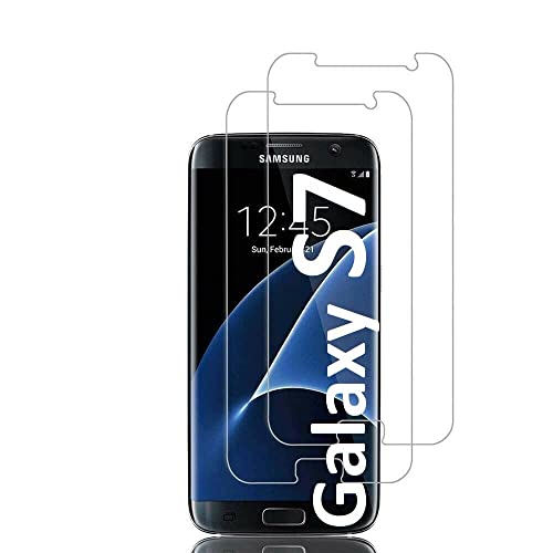 [2 pezzi] Pellicola protettiva compatibile con Samsung Galaxy S7 NanoTech, pellicola protettiva [nessun vetro] 9H, sensore di impronte digitali 100%