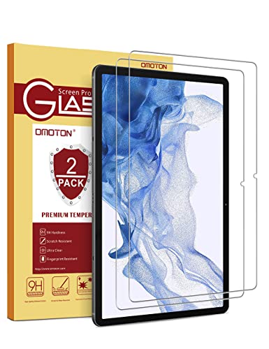 2 Pezzi Pellicola Protettiva per Samsung Galaxy Tab S8 Plus S7 Plus Tab S7 FE OMOTON Samsung Tab S8 Plus S7 +  Tab S7 FE Vetro Temperato Anti-impronte, Senza bolle, Facile Installazione