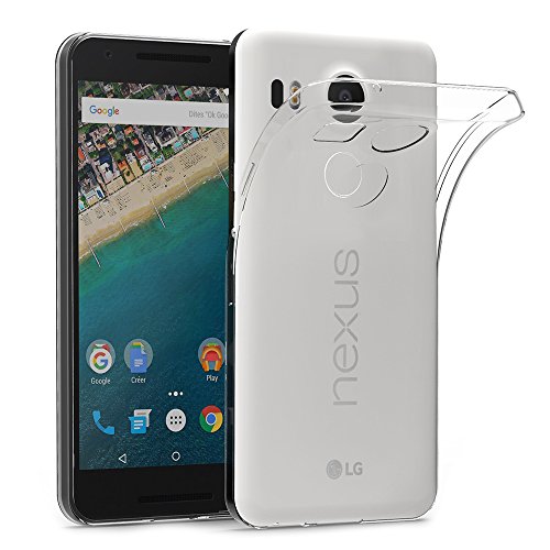 AICEK LG Nexus 5X Custodia Cover, Nexus 5X Silicone Caso Molle di T...