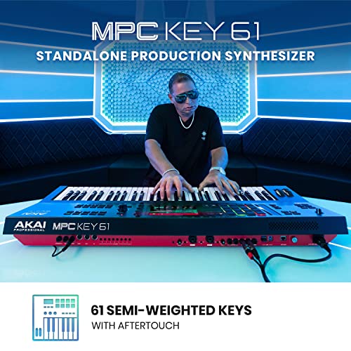 AKAI Professional, Tastiera Keyboard Synth per la Produzione Musica...