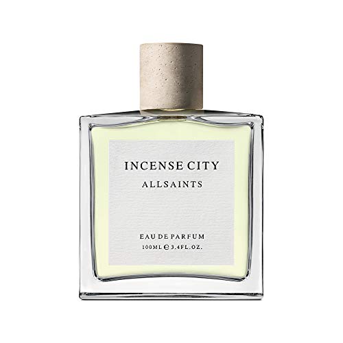 AllSaints Incenso City Eau de Parfum (100 ml) Smokey, Oriental & Woody Scent, profumo di lusso, unisex