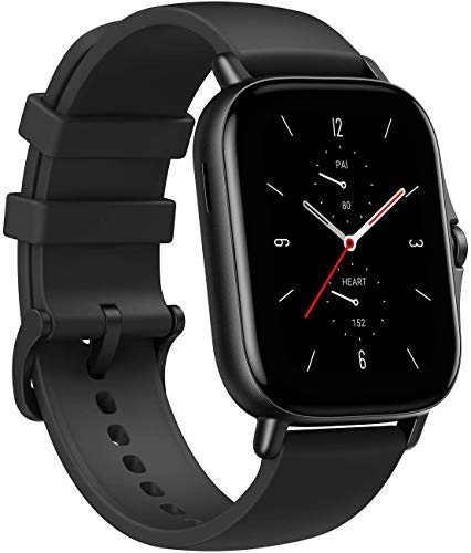 Amazfit Gts 2 Smartwatch Orologio Intelligente, Alexa Integrato, Amoled Da 1,65 , Chiamata Bluetooth, Nero, ‎4.28 x 3.5 x 0.97 cm; 36 grammi