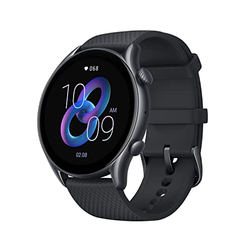 Amazfit Smartwatch GTR 3 Pro Orologio Intelligente, Chiamata Bluetooth, Alexa Integrato, AMOLED da 1.45 , Riproduzione di Musica, 150 Modalità Sportive, Impermeabile 5ATM, GPS, SpO2, Monitor del Sonno