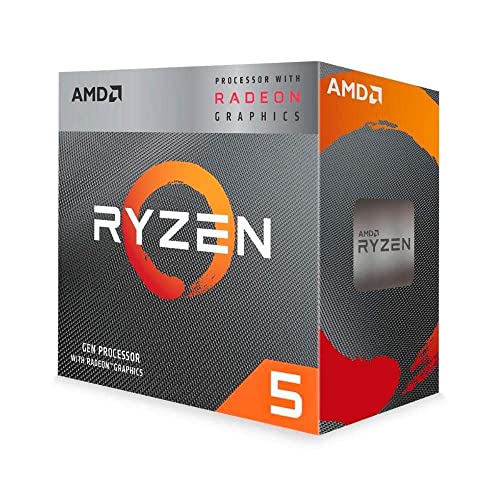 AMD Wraith Stealth Cooler PROCESADOR AM4 RYZEN 5 4600G 6X3.70GHZ 11MB Box, Aluminium