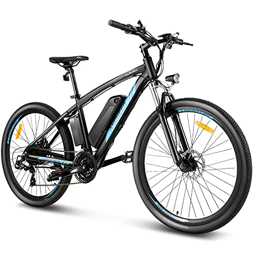 ANCHEER 27.5  Mountain Bike Elettrica per Adulti, E-Bike 250W con B...